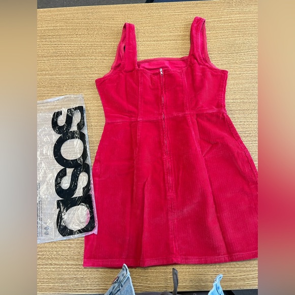 Womens ASOS red dress size 12 - Picture 3 of 3